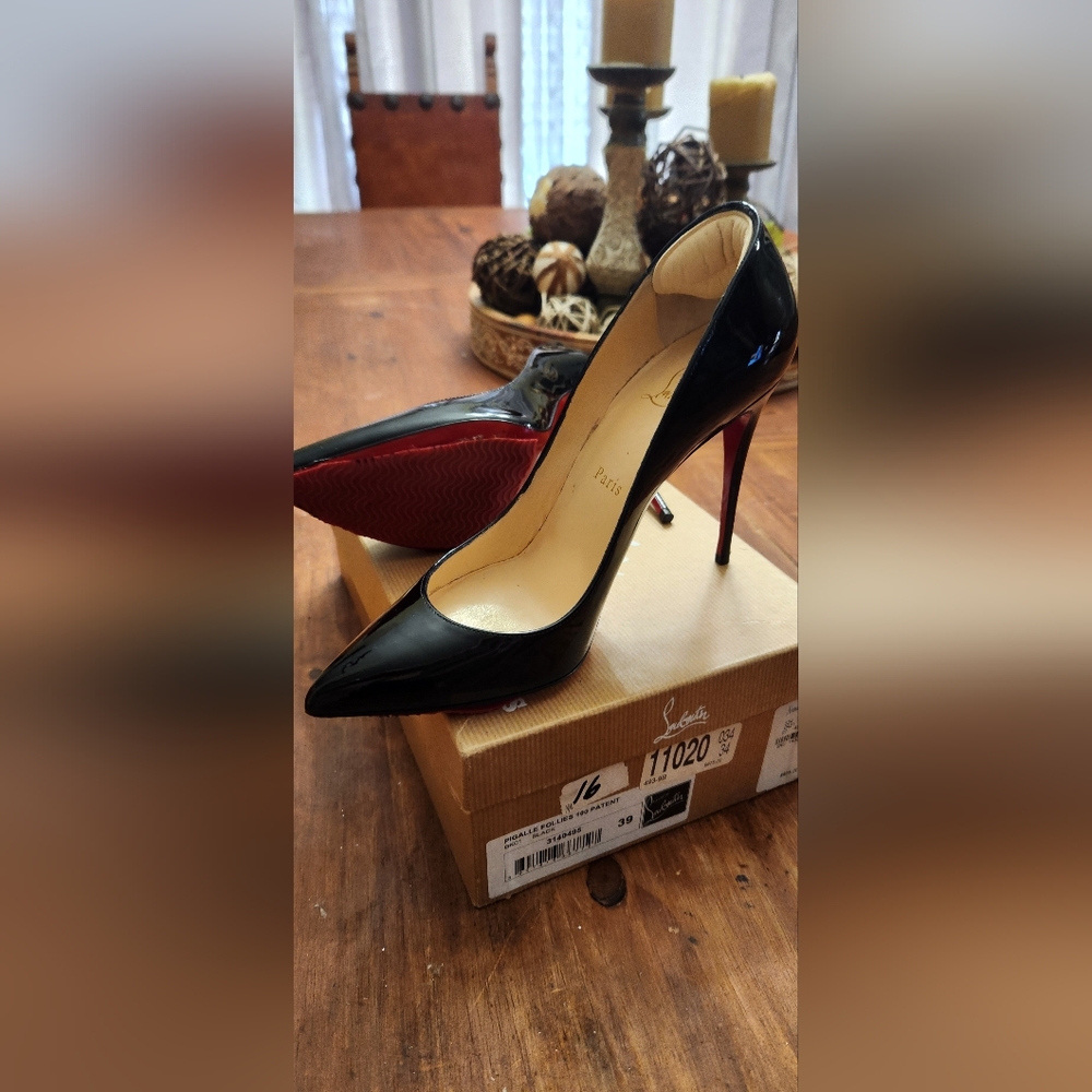 Christian Louboutin Black Stiletto Heels